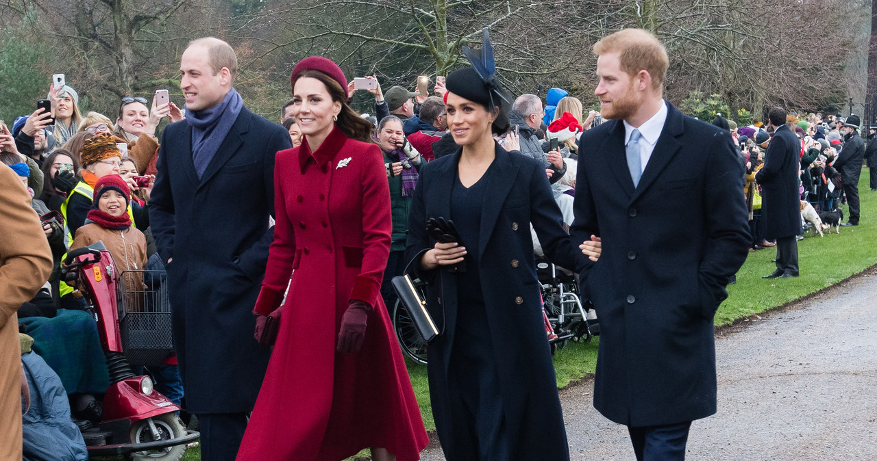 William, Kate, Meghan, Harry /Samir Hussein /Getty Images