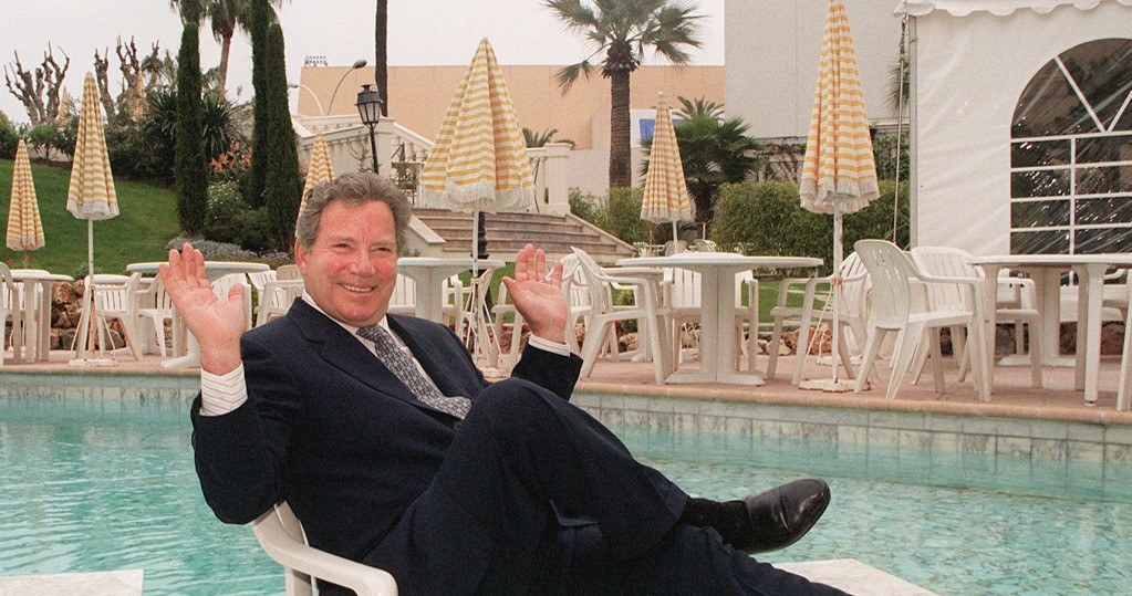 William Shatner w 1998 roku - zdjęcie zrobione w Cannes /AFP