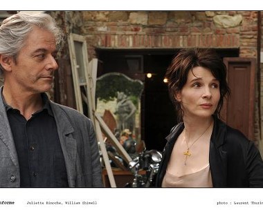 William Shimell oraz Juliette Binoche w filmie "Zapiski z Toskanii"