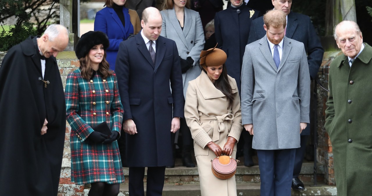 William z Kate oraz Harry z Meghan i Filipem /Pool /Getty Images