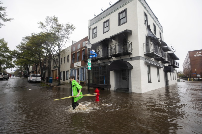 Wilmington jest odcięte od świata /PAP/EPA