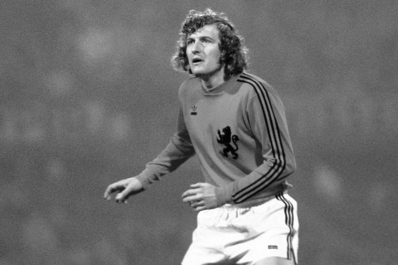 Wim Jansen podczas meczu reprezentacji Holandii w 1974 roku /East News