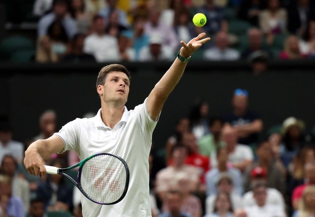 Wimbledon - mecz Hurkacza z Djokovicem przerwany po dwóch setach /Isabel Infantes /PAP