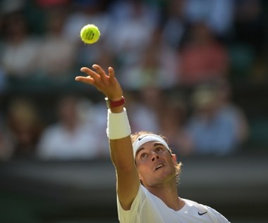 Wimbledon: Nadal zaczął od oddania seta