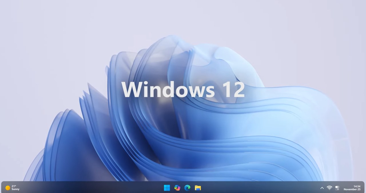 Windows 12 - pewien YouTuber stworzył wizualizację systemu /materiały prasowe
