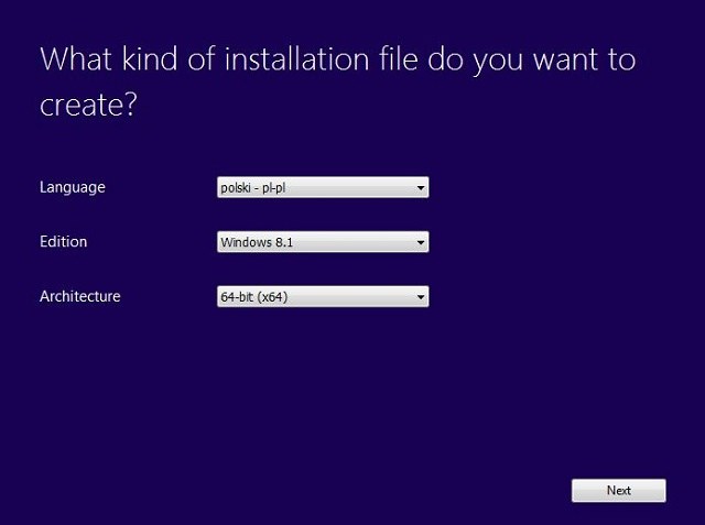 Windows Installation Media Creation Tool. /materiały prasowe