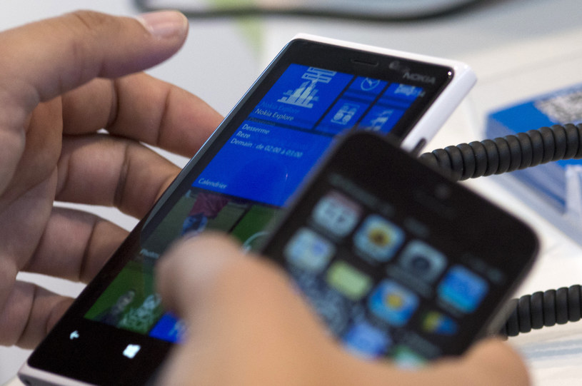 Windows Phone cieszy się w Polsce wyjątkowo dużą popularnością /AFP
