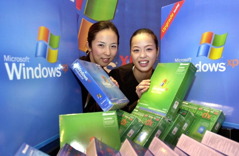 Windows XP był hitem na całym świecie /AFP