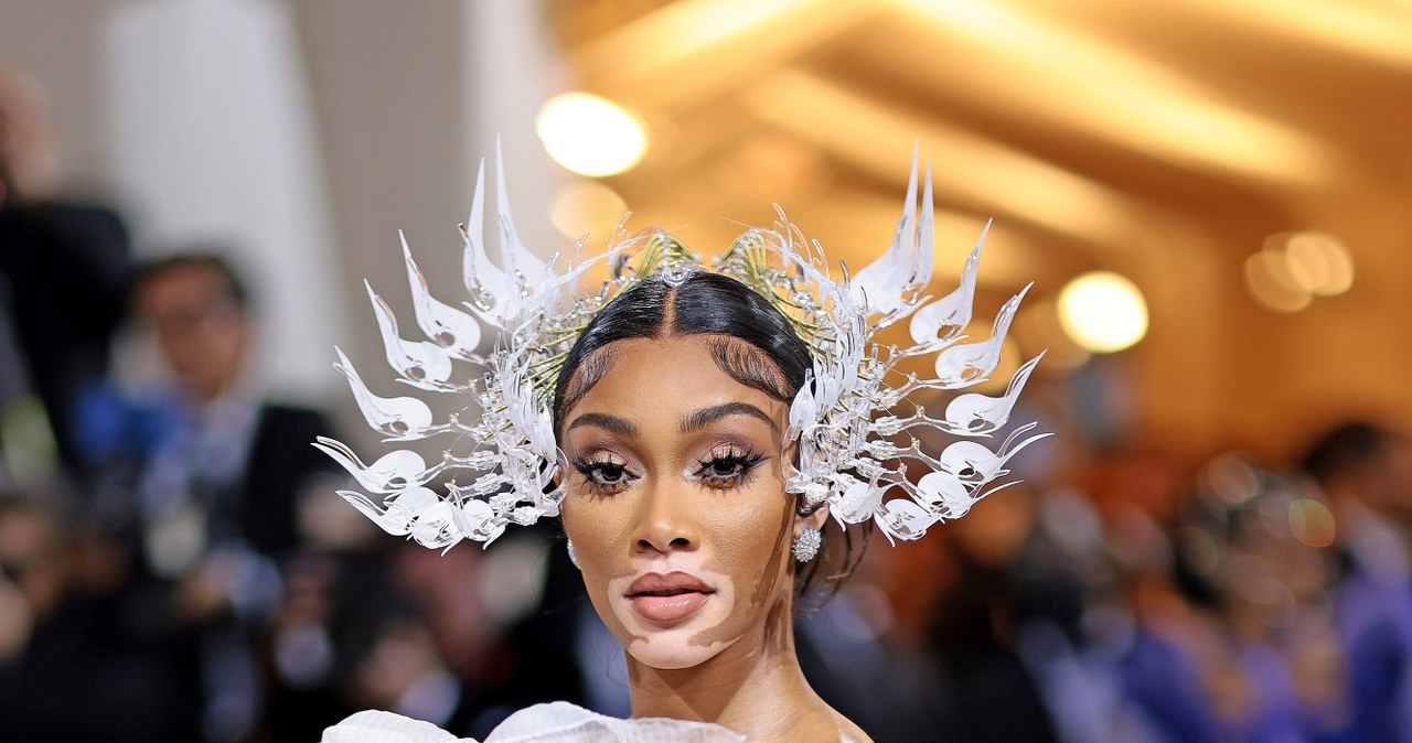 Winnie Harlow na Met Gala 2022 /Dimitrios Kambouris /Getty Images