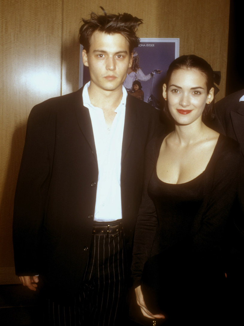 Winona Ryder i Johnny Depp /Barry King /Getty Images