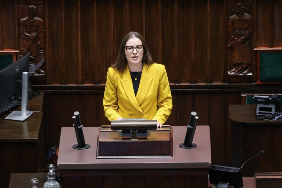 Wioletta Tomczak z Polski 2050 /Albert Zawada /PAP