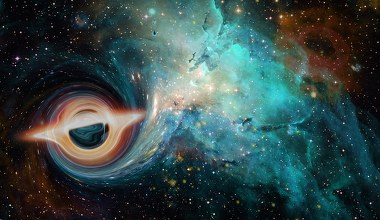 Wir czasoprzestrzenny wokół czarnej dziury. Pierwsza obserwacja w historii