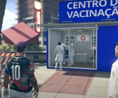 Wirtualne punkty szczepień w Grand Theft Auto V
