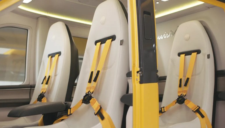 Wisk Gen 6 zapewnia wygodną podróż dla czterech pasażerów / foto: Wisk Aero /domena publiczna