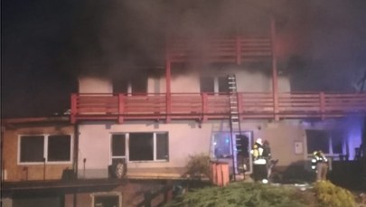 Wisła: Pożar domu jednorodzinnego 