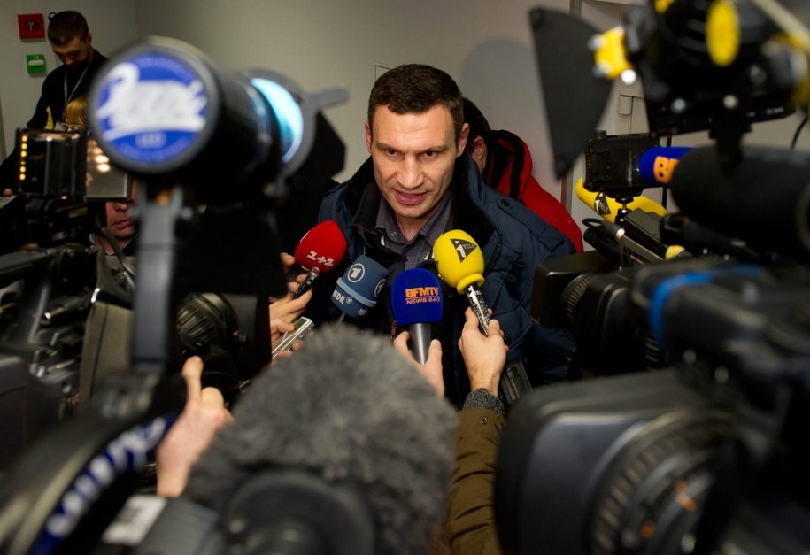 Witalij Kliczko /TIM BRAKEMEIER /PAP/EPA