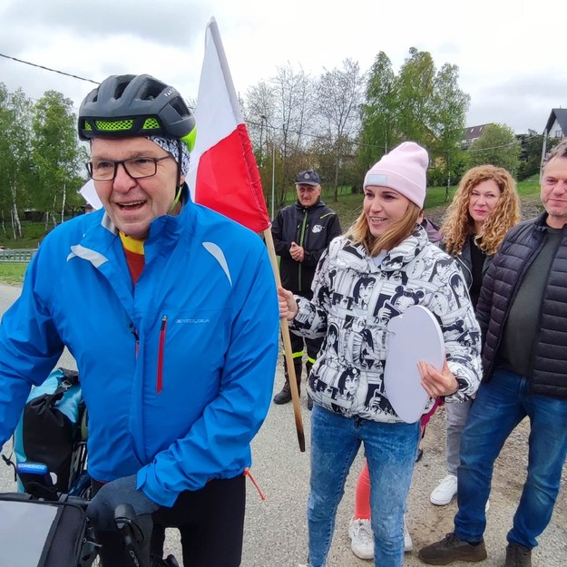 Witold Kotarba, Zbigniew Cygan i Jan Guzik, wyjechali w poniedziałek 8 maja pod hasłem „Wyprawa dla Franka”. /Dariusz Tylek  /RMF24