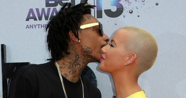 Wiz Khalifa, Amber Rose /Frederick M. Brown /Getty Images