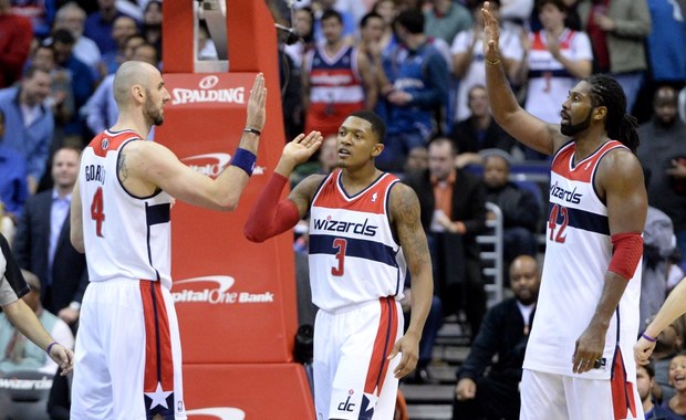 Wizards się rozkręcają, 8 punktów Gortata