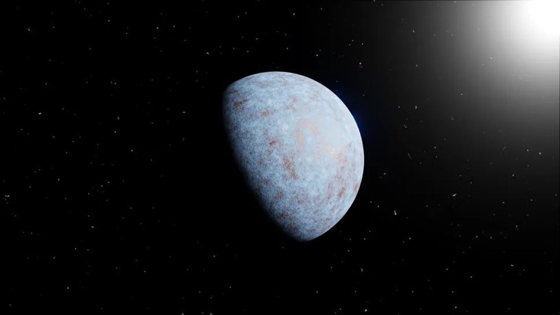 Wizja artystyczna egzoplanety TOI-1853 b /Luca Naponiello /materiał zewnętrzny