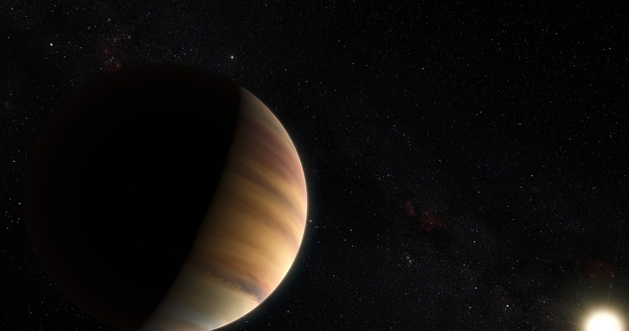 Wizja artystyczna egzoplanety. /ESO/M. Kornmesser/Nick Risinger /materiały prasowe