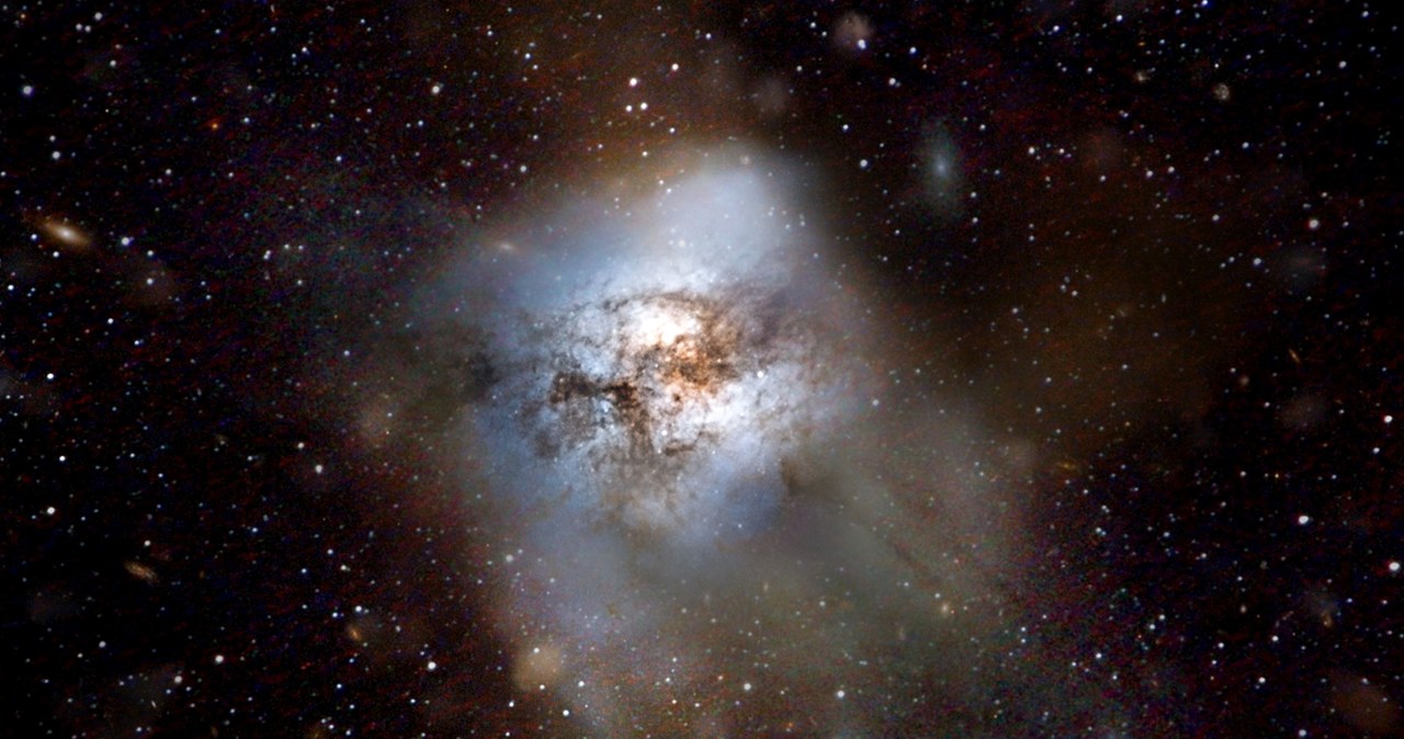 Wizja artystyczna "galaktyki" HFLS3 /ESA - C. Carreau /materiał zewnętrzny