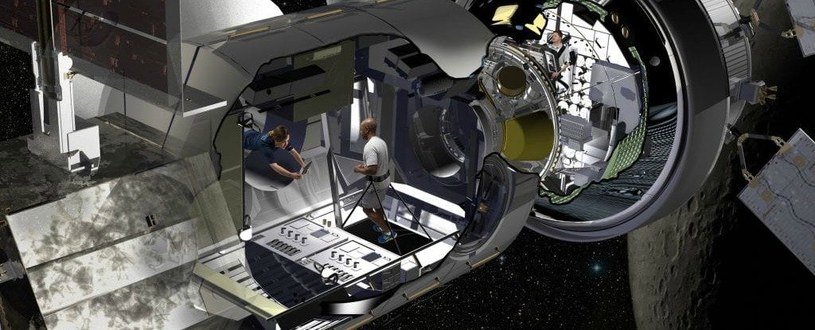 Wizja artystyczna kosmicznego habitatu Lockheed Martin /materiały prasowe