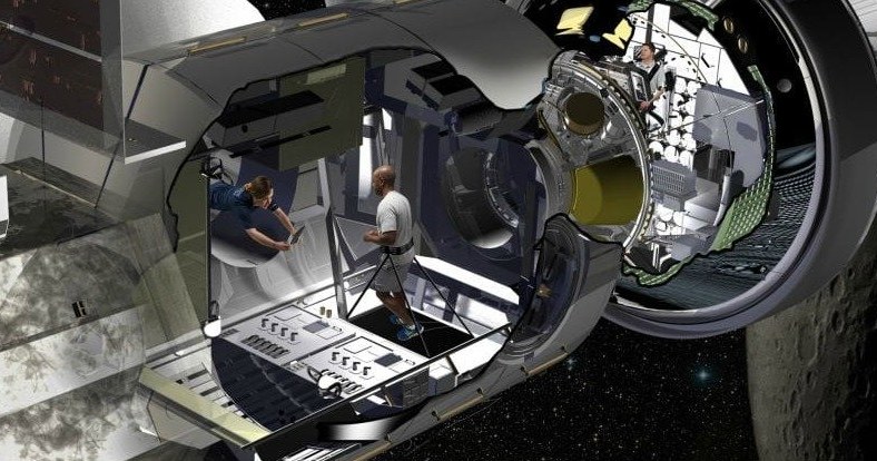 Wizja artystyczna kosmicznego habitatu Lockheed Martin /materiały prasowe