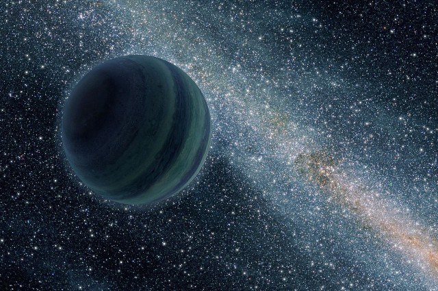 Wizja artystyczna samotnej planety 2MASS J1119–1137 /materiały prasowe