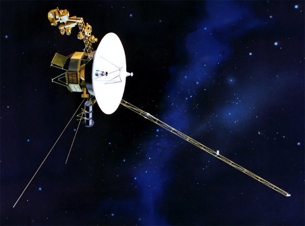 Wizja artystyczna sondy Voyager 1 /materiały prasowe