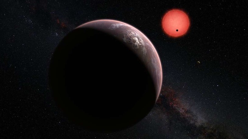 Wizja artystyczna układu TRAPPIST-1 /materiały prasowe