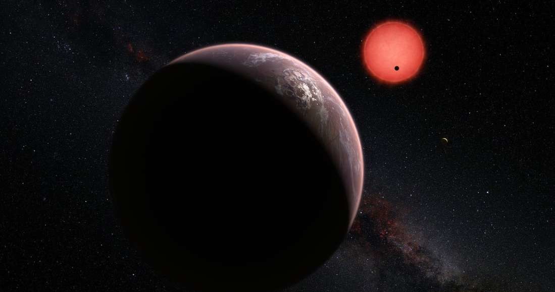 Wizja artystyczna układu TRAPPIST-1 /materiały prasowe