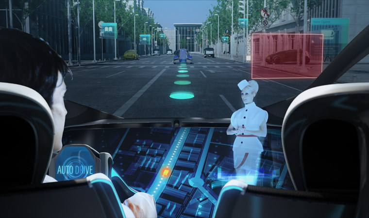 Wizja autonomicznego samochodu Toyoty /Informacja prasowa
