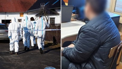 Wizja lokalna w Kadłubie. 17-latek wrócił na miejsce zbrodni