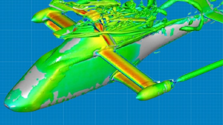 Wizualizacja aerodynamiczna / fot. TUM /materiał zewnętrzny