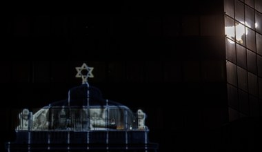 Wizualizacja cyfrowa Wielkiej Synagogi w Warszawie