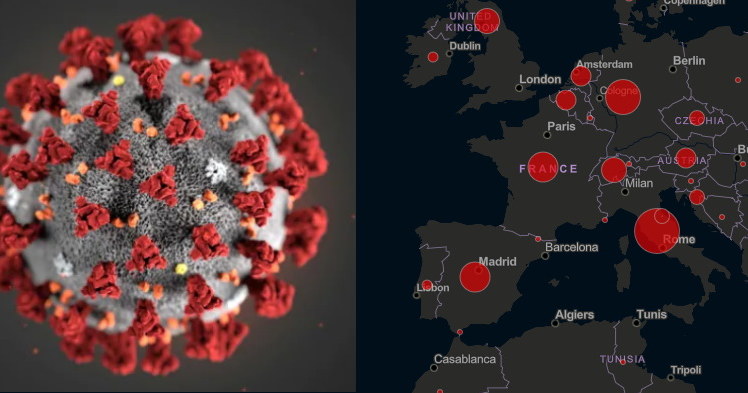 Wizualizacja nowego koronawirusa i mapa  Global Cases by Johns Hopkins CSSE /materiały prasowe