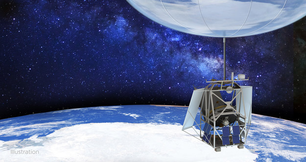 Wizualizacja opracowana przez NASA, która pokazuje, gdzie ma zostać umieszczony teleskop. /NASA/JPL-Caltech /