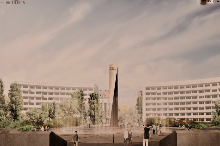 Wizualizacja Pomnika Bitwy Warszawskiej /Paweł Balinowski /RMF FM