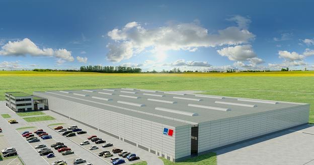Wizualizacja projektu zakładu Tognum w Stargardzie Szczecińskim /.