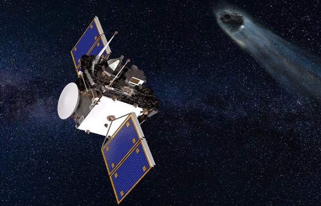 Wizualizacja satelity Comet Interceptor /Rys.  OHB Italia /Materiały prasowe