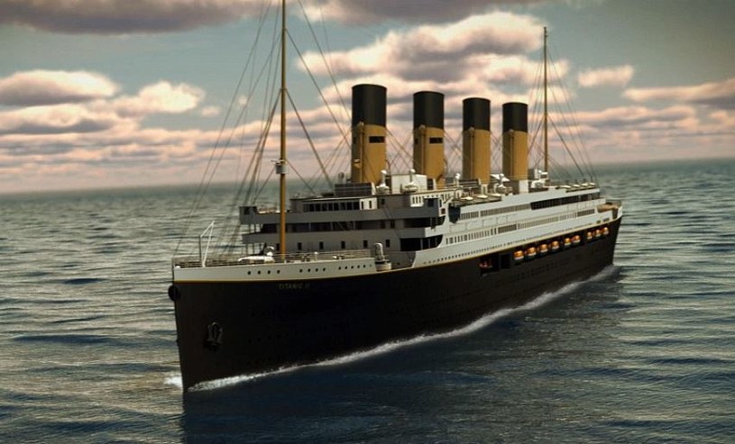 Wizualizacja Titanica II /INTERIA.PL/materiały prasowe