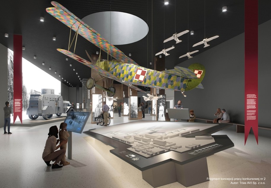 Wizualizacja wystawy stałej /Wielkopolskie Muzeum Niepodległości /Materiały prasowe