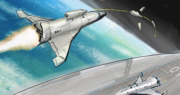 Wizualizacja XS-1 /DARPA