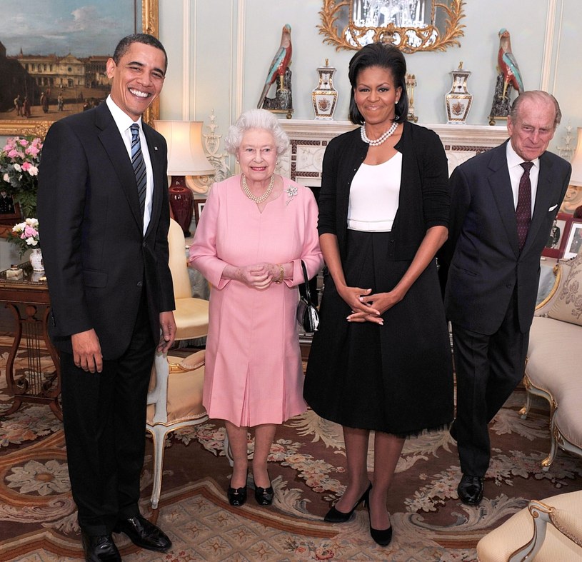 Wizyta Baracka Obamy oraz Michelle Obamy w Buckingham Palace /John Stillwell - WPA Pool/Getty Images /Getty Images
