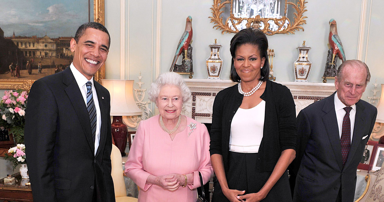 Wizyta Baracka Obamy oraz Michelle Obamy w Buckingham Palace /John Stillwell - WPA Pool/Getty Images /Getty Images