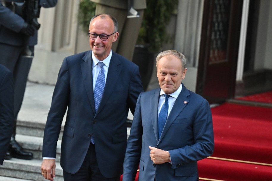 Wizyta kanclerza Niemiec w Warszawie /PAP/Piotr Polak /PAP/EPA