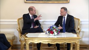 Wizyta księcia Williama w Polsce. Złożył kwiaty przed grobem Nieznanego Żołnierza