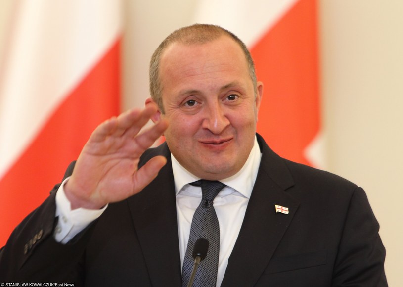 Wizyta oficjalna Prezydenta Gruzji w Polsce w 2014 roku /Stanisław Kowalczuk /East News