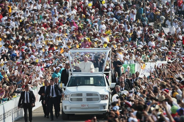 Wizyta papieża w Meksyku /ALESSANDRO DI MEO    /PAP/EPA